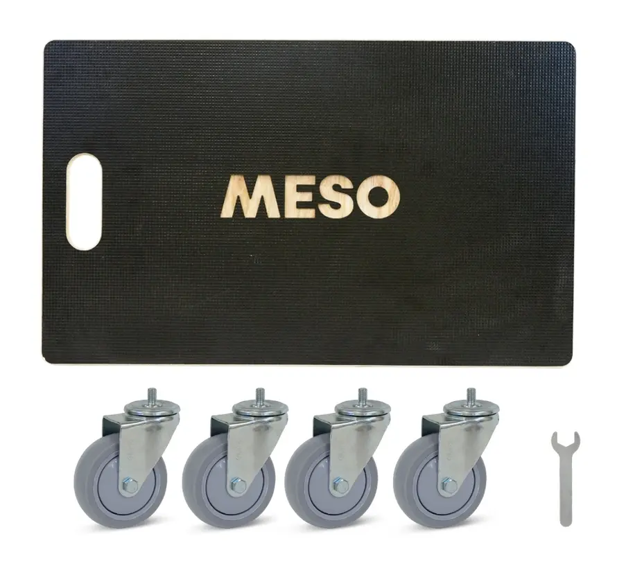 Rodillo para muebles - Rueda de goma - 575mm x 350mm - 350kg