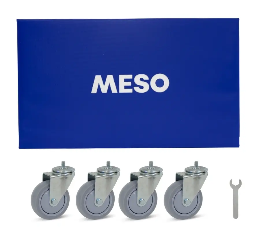 Rodillo para muebles - Rueda de goma - 600mm x 350mm - 350kg