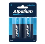 Pila alcalina D - LR20 - 1,5V (2 unidades)