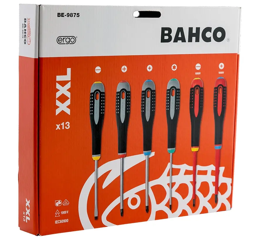 BAHCO - Set di cacciaviti Ergo - 13 pezzi