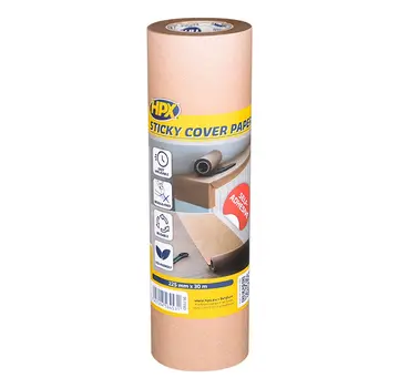 HPX Carta per mascheratura autoadesiva - 222 mm x 30 m