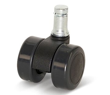 Ruota per mobili Premium, 36 mm, in PU con perno 11x20 mm