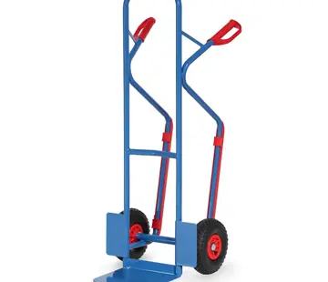 Fetra Carrello a mano con ruote pneumatiche 260 x 85 mm - 300 kg