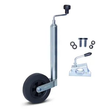 MESO Set completo di rotelle - Corpo rotella in plastica - 48 mm - Rotella - Morsetto - Elementi di fissaggio