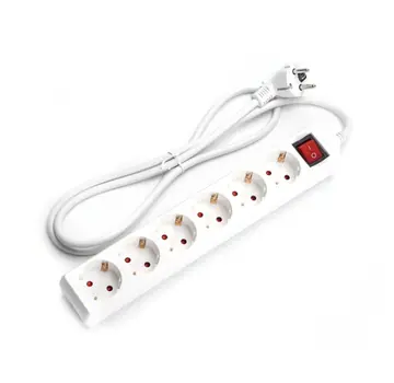 Presa 6x - 5,0m bianco