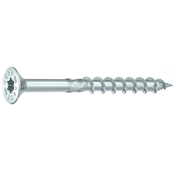 Viti Heco Topix-Plus - Testa svasata Hecodrive - 6x 80mm - Filettatura parziale (100 pezzi)