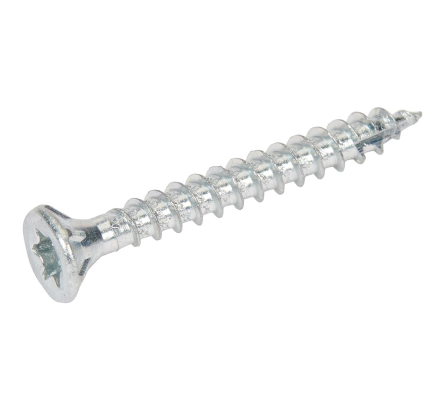 Stark - Viti per pannelli truciolari Torx 20 + punta da taglio - 3,5x30 mm - Zincato (200 pezzi)