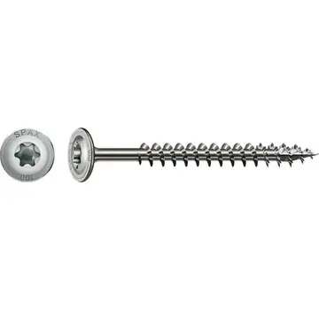 Spax - Viti a testa svasata - Torx 30 - 6,0 x 120 mm - Filettatura parziale - WIROX (100 pezzi)