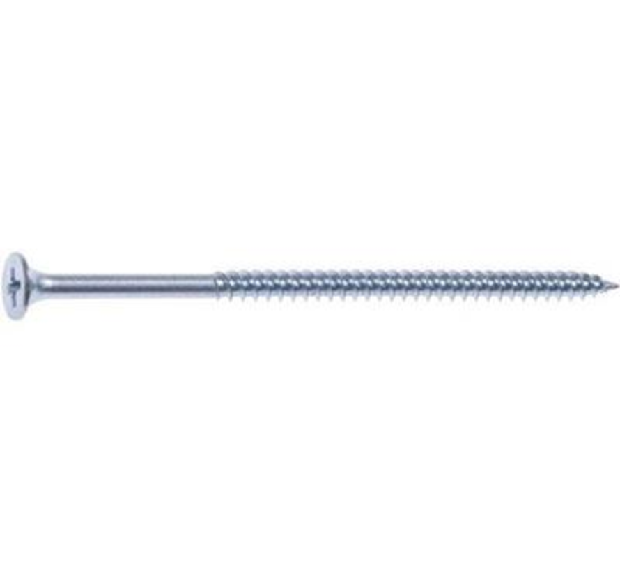 Viti per isolamento con testa a tromba - 4,8x100 mm - Zincate - (100 pezzi)