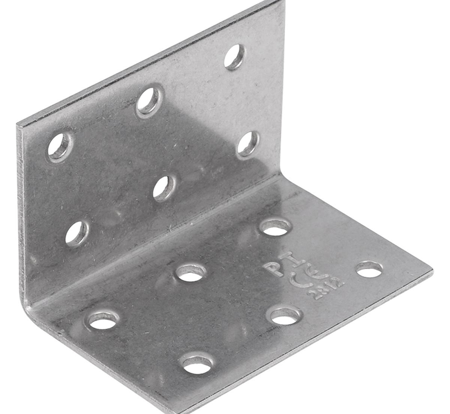 Angolo di rinforzo - 40x40x60mm - acciaio inox