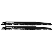 GRAPHITE Graphite - Lame per seghe alternative - 5 TPI - 240x19x1,5mm (2 pezzi)