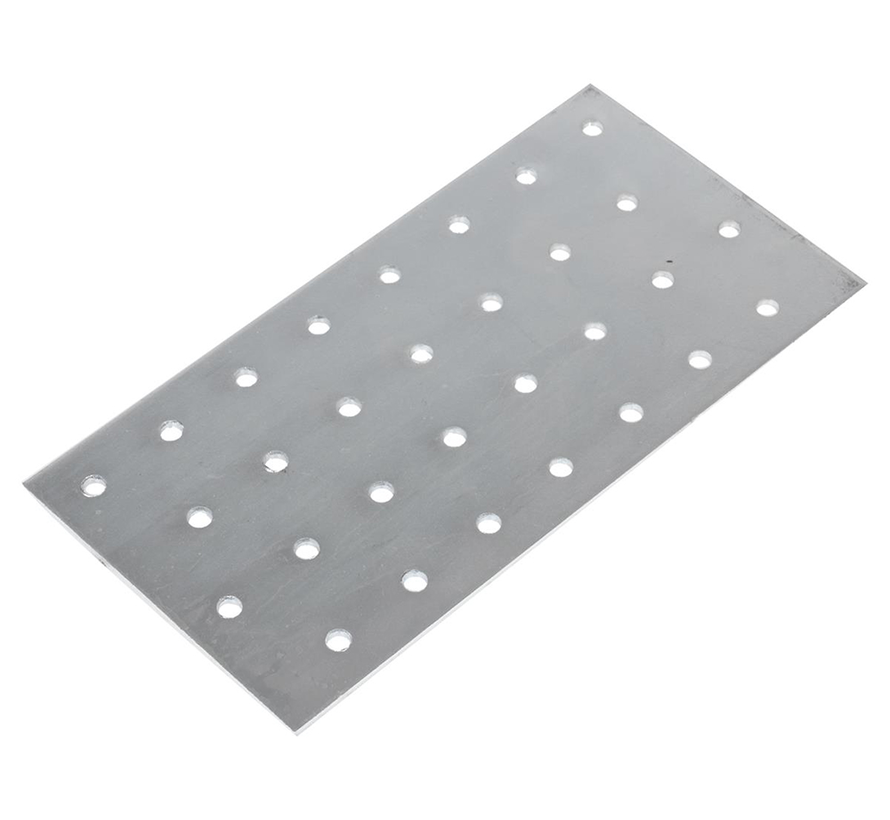 Piastra di accoppiamento - 80x160x2mm - zincata