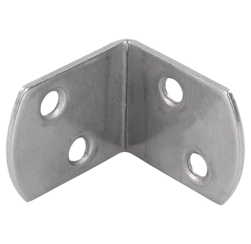 Starx Staffa L/Staffa senza vite - acciaio inox (4 pezzi)