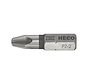 Heco - Inserti - Pozidrive 2 - 25 mm (blister 2 pezzi)