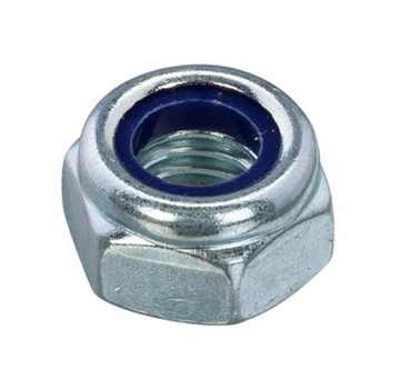 Hoenderdaal Fasteners - Dadi di bloccaggio - M12 - DIN985 - Zincato (200 pezzi)