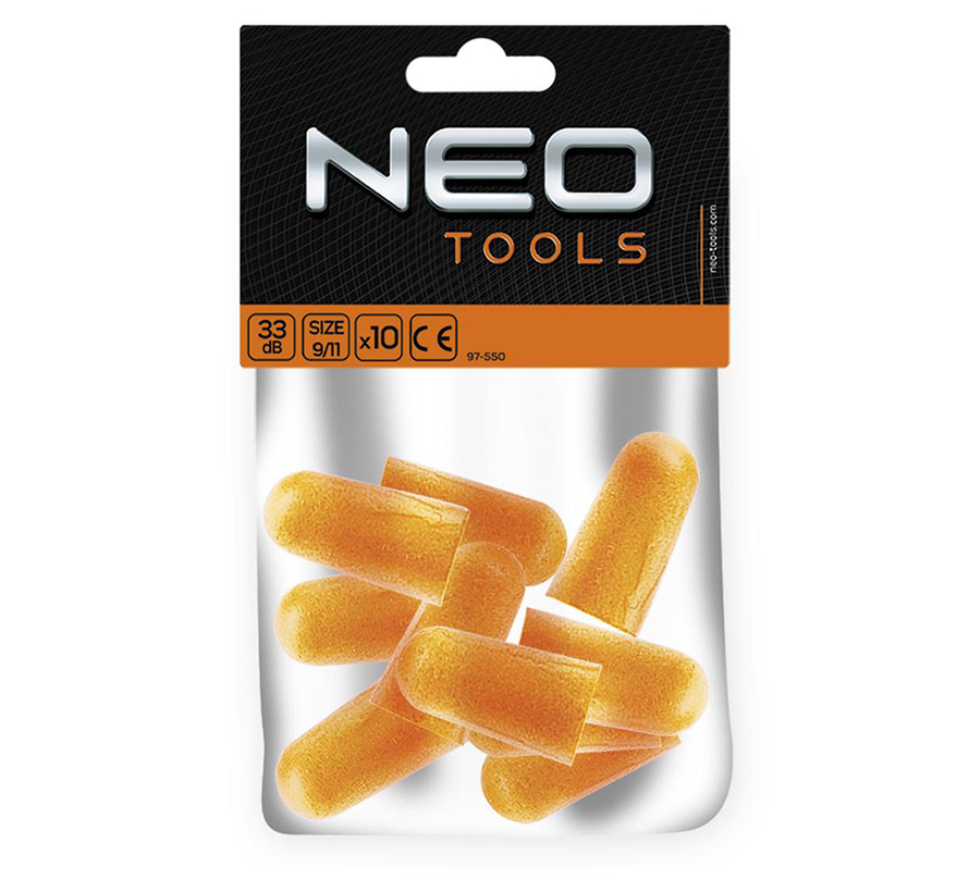 Neo - Inserti auricolari - 10 inserti 33 dB