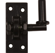 Piastra regolabile con pollice - 16 mm - Nero