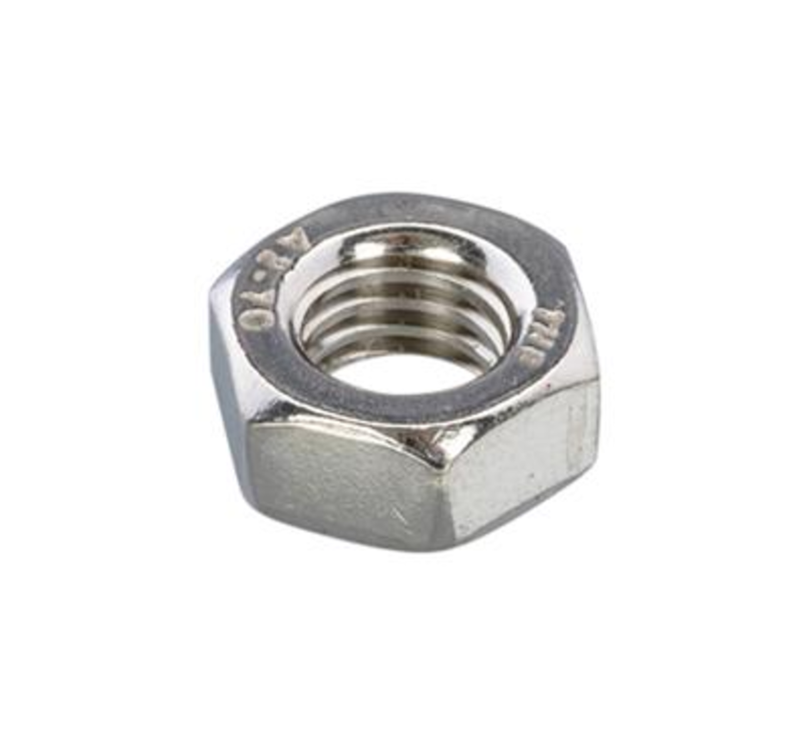 Proftec - Dadi esagonali - DIN934 - M6 - acciaio inossidabile (50 pezzi)