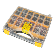 Rotadrill Rotadrill - Valigetta XL - Pozidrive con tasselli a testa piatta - Filettatura oro - Zincato (12)