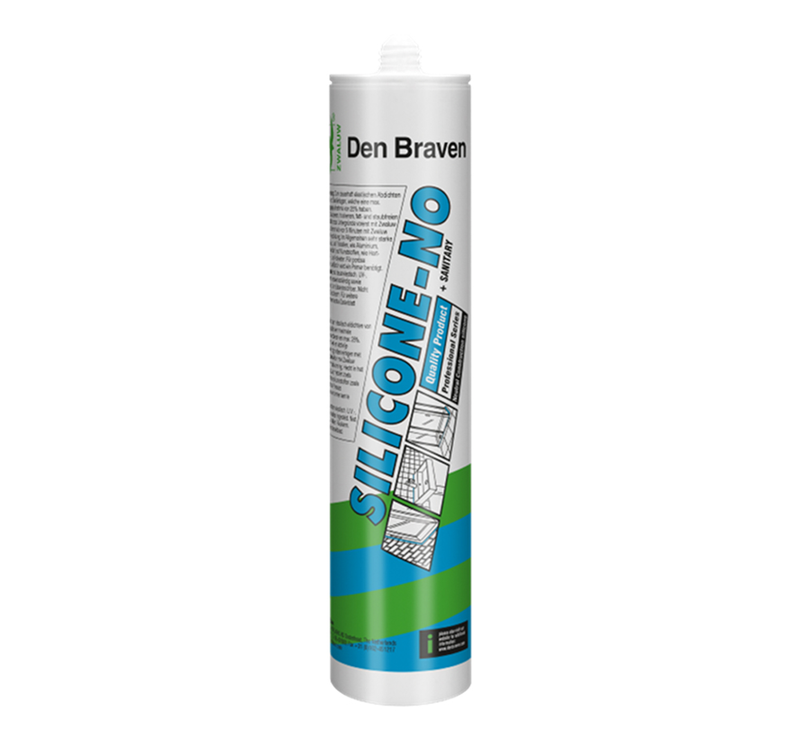 Zwaluw - Silicone NO - Sigillante - Grigio trasparente - 310ml