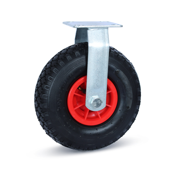 MESO Ruota per benna con pneumatico - Cerchio in plastica - 260mm - 125kg