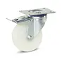 Ruota girevole Nylon con freno 100 mm - NY4-100