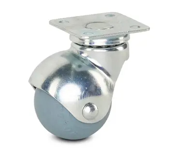 MESO Ruota per sedia con piastra superiore - 40mm - 30kg