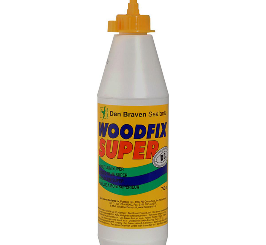 Den Braven - Woodfix Super houtlijm D3 - 750ml