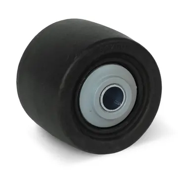 MESO Ruota in nylon nero per impieghi gravosi - 65mm - 500kg