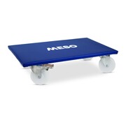 MESO Rullo per mobili 2 x frenato - Ruota in nylon - 600mm x 350mm - 400kg