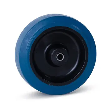 MESO Ruota in gomma elastica blu - 125mm - 180kg