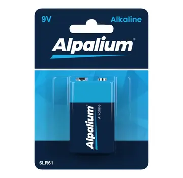 Batteria alcalina 9V - 6LF22 - 9V (1 pezzo)
