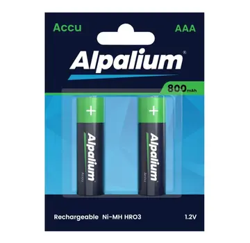 Batteria ricaricabile AAA - HR03 - 1,2V - 800mAh (2 pezzi)