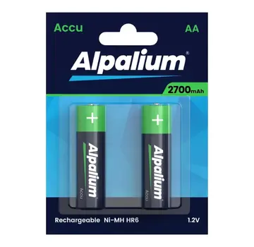 Batteria ricaricabile AA - HR6 - 1,2V - 2700mAh (2 pezzi)