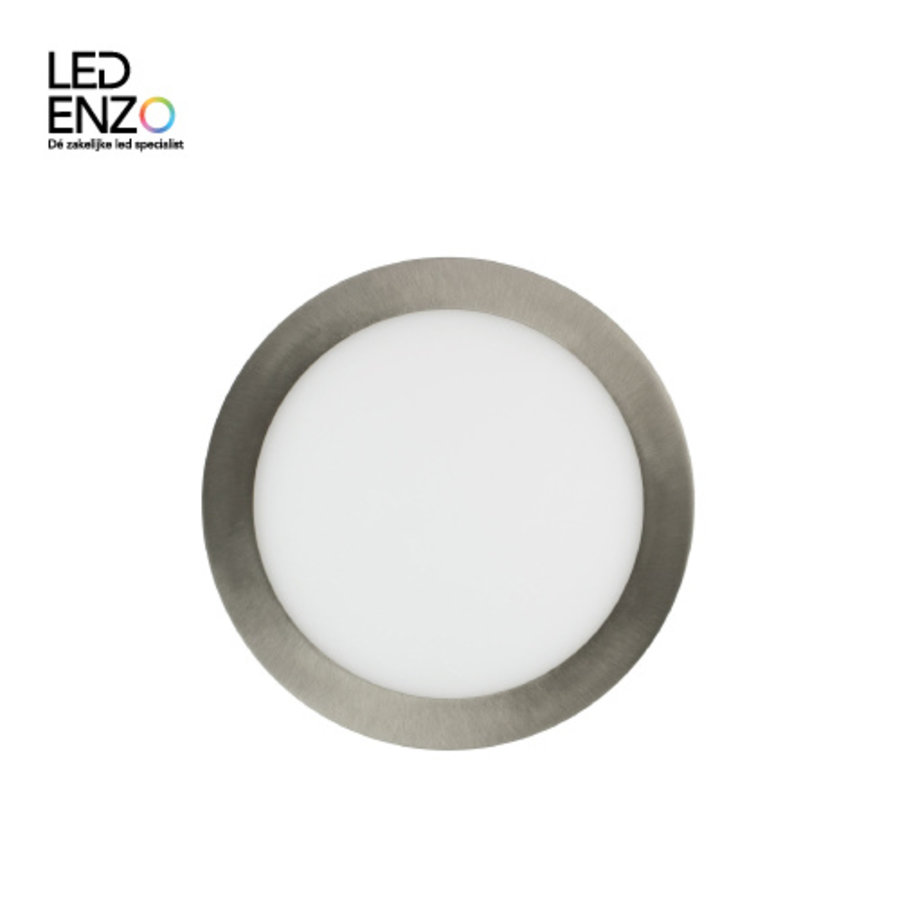 LED Downlight UltraSlim rond zilver 18W-2