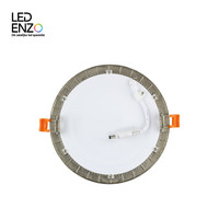 thumb-LED Downlight UltraSlim rond zilver 12W-3