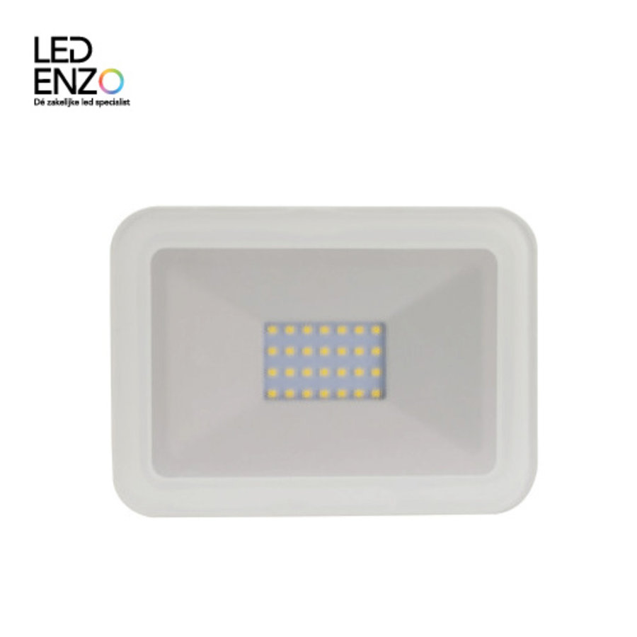 LED Schijnwerper Slim glas Wit 20W 120lm/W IP65-2