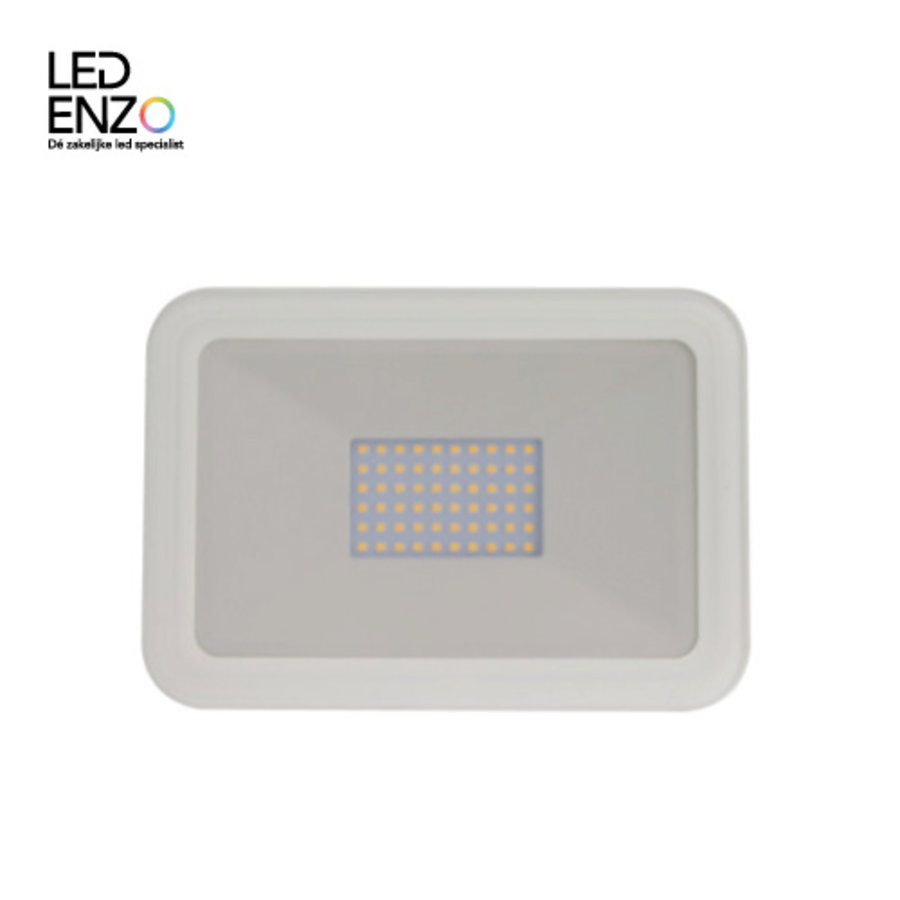 LED Schijnwerper Slim glas Wit 50W 120lm/W IP65-2