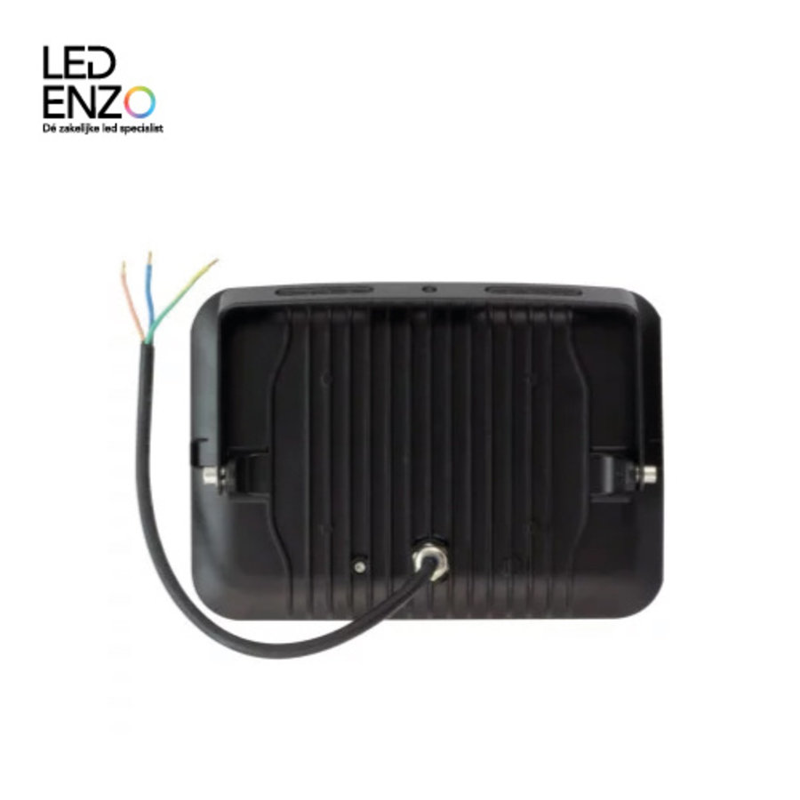 LED Schijnwerper Slim 30W Zwart 120lm/W IP65-4