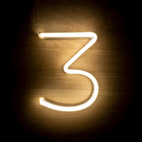 thumb-LED Neon Nummers en Symbolen (1-9)-4