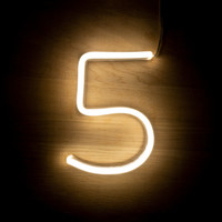 LED Neon Nummers en Symbolen (1-9)