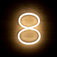 thumb-LED Neon Nummers en Symbolen (1-9)-9
