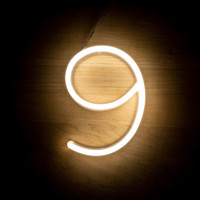 thumb-LED Neon Nummers en Symbolen (1-9)-10