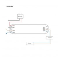 thumb-Universele Noodmodule met 7W batterij met optie tot continue aan-5