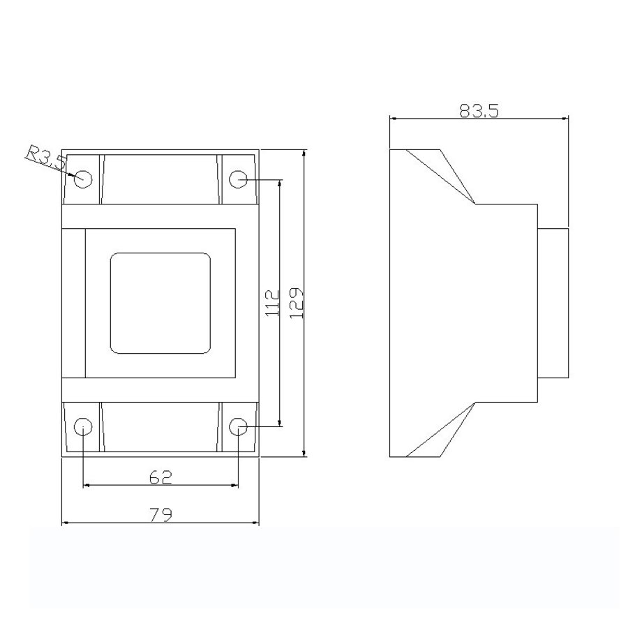 Voeding 12V AC 150W IP68-4