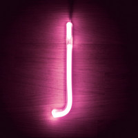 thumb-LED Neon Letters Roze (j-r)-1