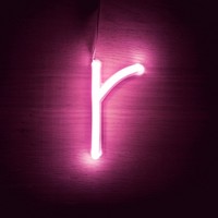 thumb-LED Neon Letters Roze (j-r)-10