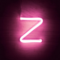 thumb-LED Neon Letters Roze (s-z)-9