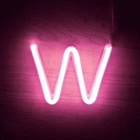 thumb-LED Neon Letters Roze (s-z)-6