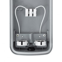 thumb-LED Armatuur Waterdicht Slim Kit met twee 600mm LED-buis met enkelzijdige aansluiting 18W-5